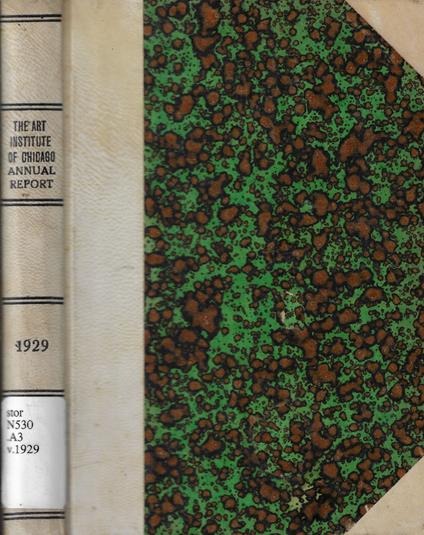 Bullettin of the Art Institute of Chicago report for the Year Nineteen hundred twenty-nine - copertina