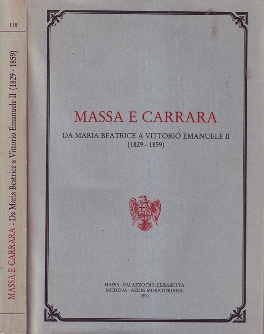 Massa e Carrara - copertina