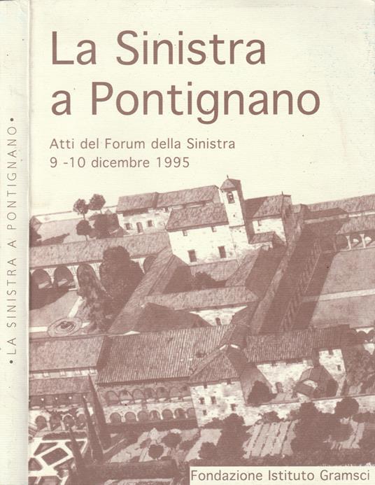 La Sinistra a Pontignano - copertina