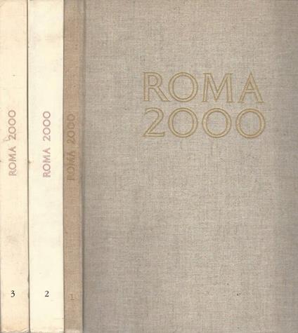Roma 2000 - Vol. Primo, Secondo, Terzo - copertina