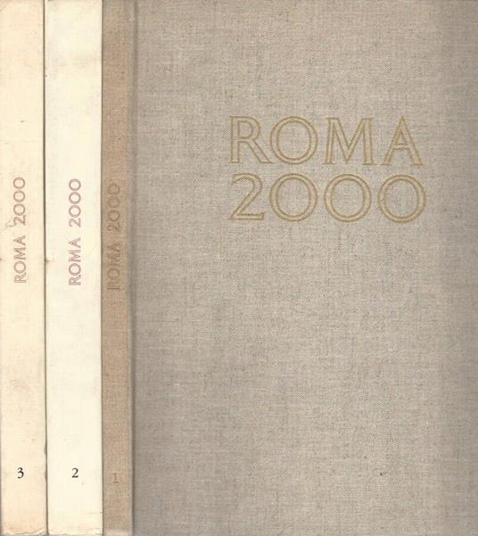 Roma 2000 - Vol. Primo, Secondo, Terzo - copertina