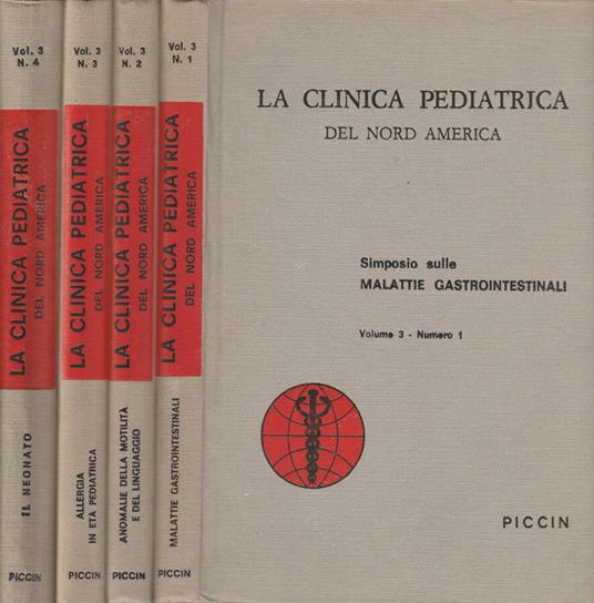 La clinica pediatrica del Nord America vol 3 - copertina