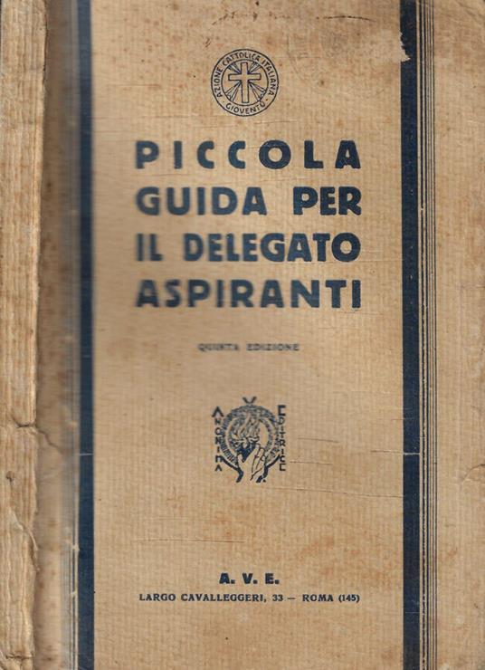Piccola guida per il delegato aspiranti - copertina