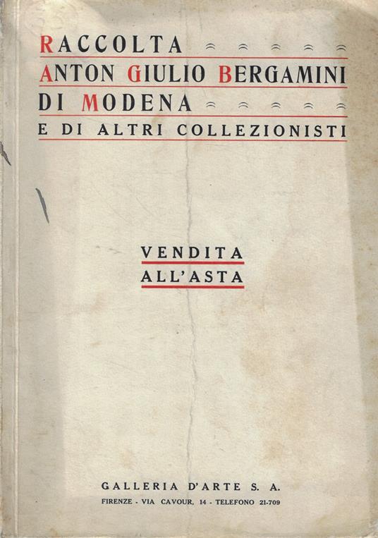 Grande vendita all'asta di arte moderna - copertina