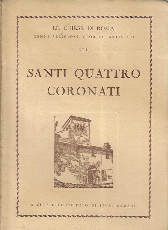 Santi quattro coronati - copertina