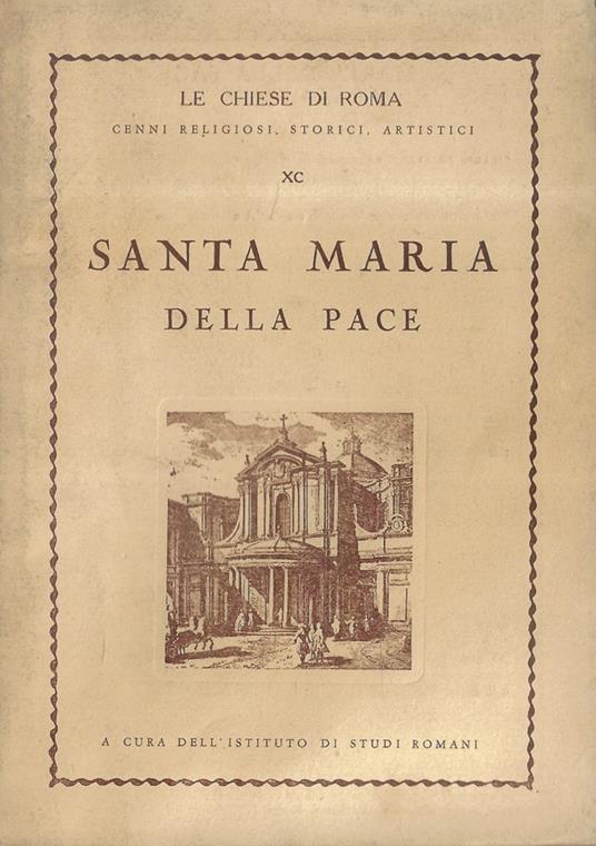 Santa Maria della Pace - copertina