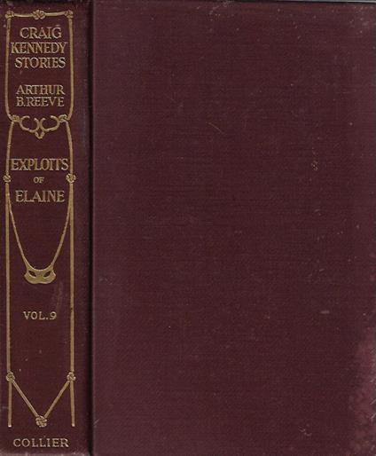 The Exploits of Elaine - copertina