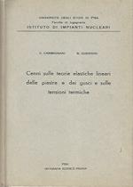 Cenni sulle teorie elastiche lineari delle piastre e dei gusci e sulle tensioni termiche