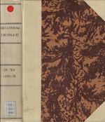 Quaderni urbinati IX-XII 1970-1971