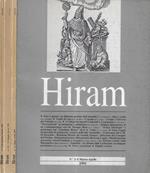 Hiram anno 1991 n. 3-4, 7-8, 9-10