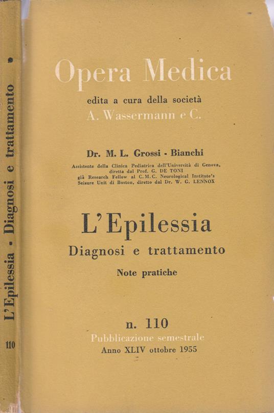 Opera medica anno XLIV ottobre 1955 - copertina