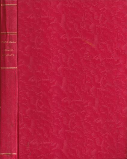 Chimica applicata ai materiali da costruzione - copertina