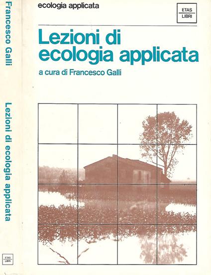 Lezioni di ecologia applicata - copertina