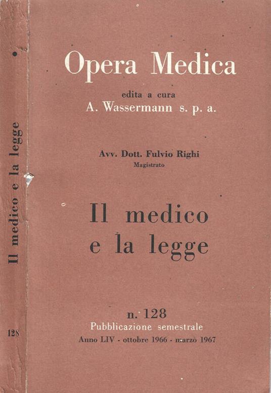 Opera medica - copertina