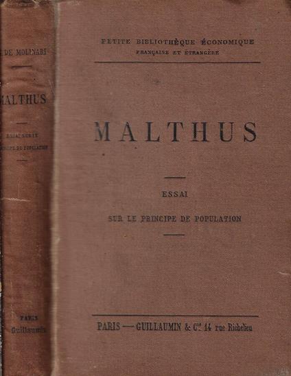 Malthus - copertina