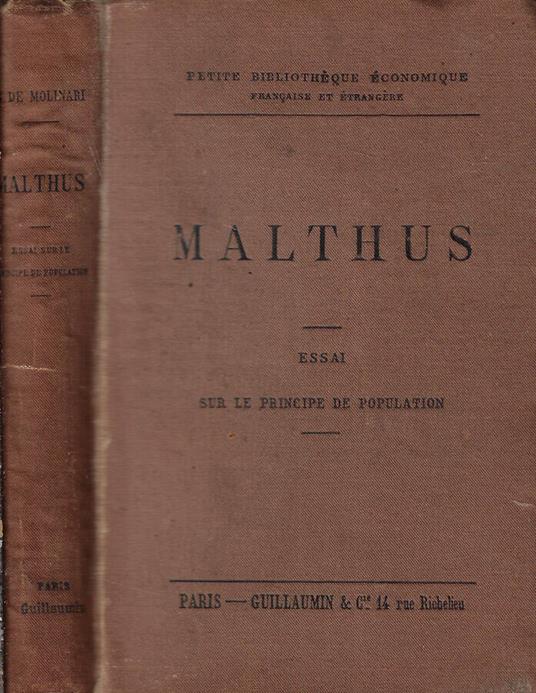 Malthus - copertina