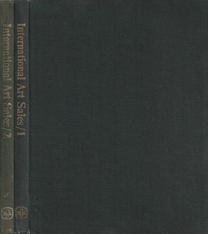 International Art Sales. Vol. I, Vol. II - copertina