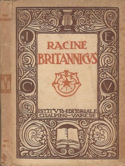Britannicus - copertina
