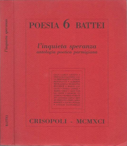 L' inquieta speranza - copertina