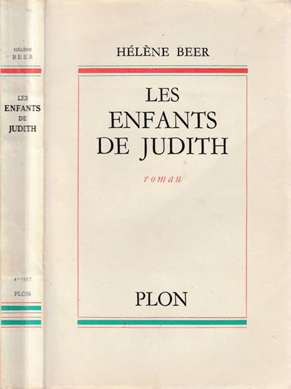 Les enfants de Judith - copertina