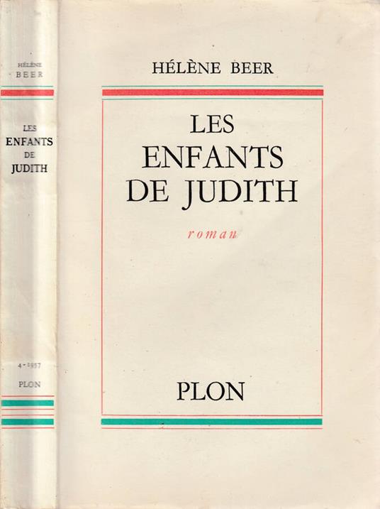Les enfants de Judith - copertina