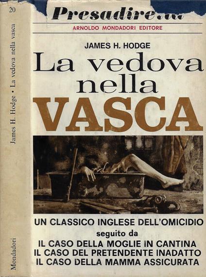 La vedova nella vasca - copertina