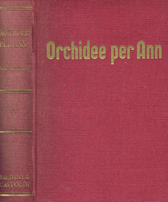 Orchidee per Ann - copertina