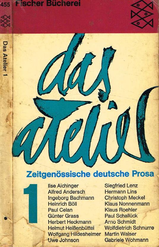 Das atelier - copertina