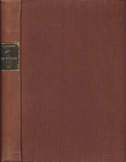 Les Styles enseignés par l'exemple. Tome III - copertina