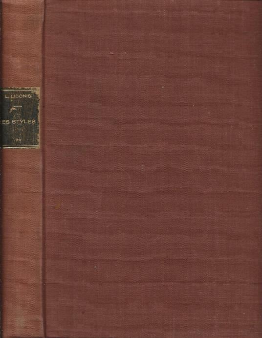 Les Styles enseignés par l'exemple. Tome III - copertina