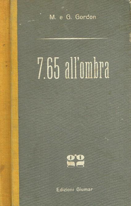 7.65 All'ombra - copertina
