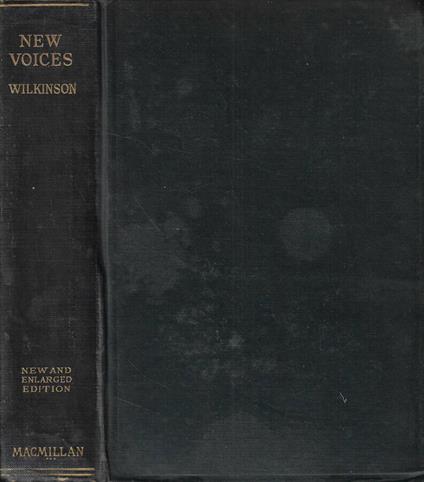 New voices - copertina