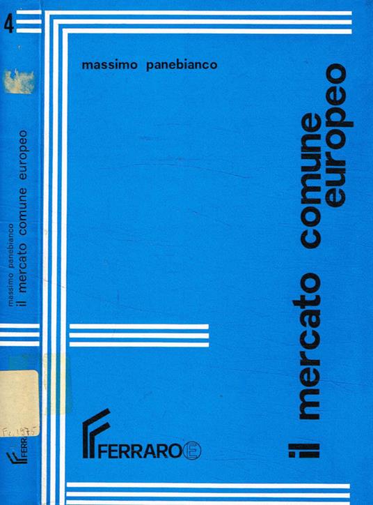 Il mercato comune europeo - copertina