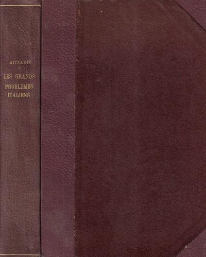 Les grands problemes italiens - copertina