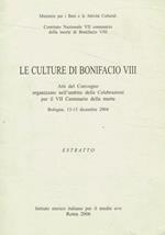 Le culture di Bonifacio VIII. Estratto