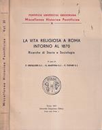 La vita religiosa a Roma intorno al 1870