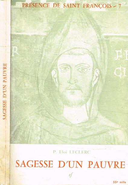 Sagesse d'un pauvre - copertina