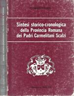 Sintesi storico - cronologica della Provincia Romana dei Padri Carmelitani Scalzi
