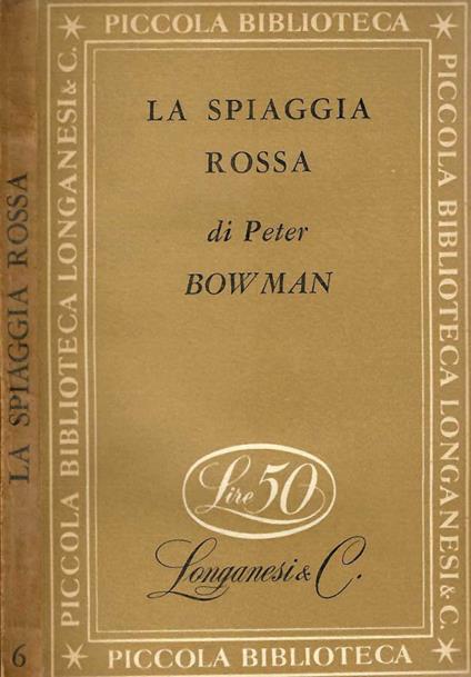 La spiaggia rossa - copertina