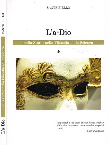 L' a-Dio, nella storia nella filosofia nella scienza - copertina