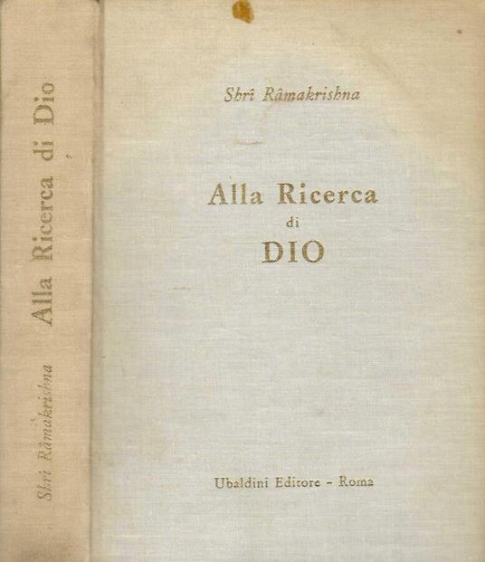 Alla ricerca di Dio - copertina