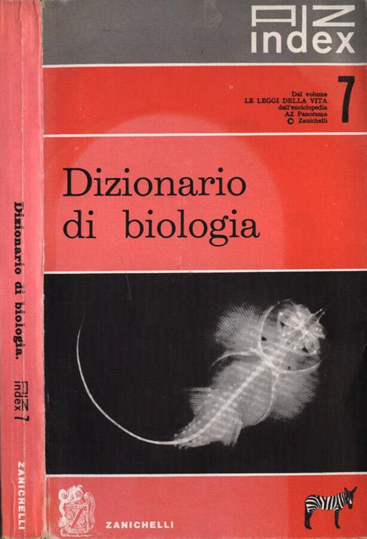 Dizionario di biologia - copertina