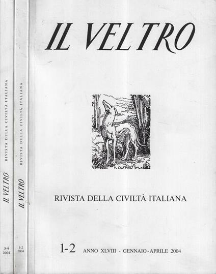 Il veltro anno 2004 n. 1-2, 3-4 - copertina