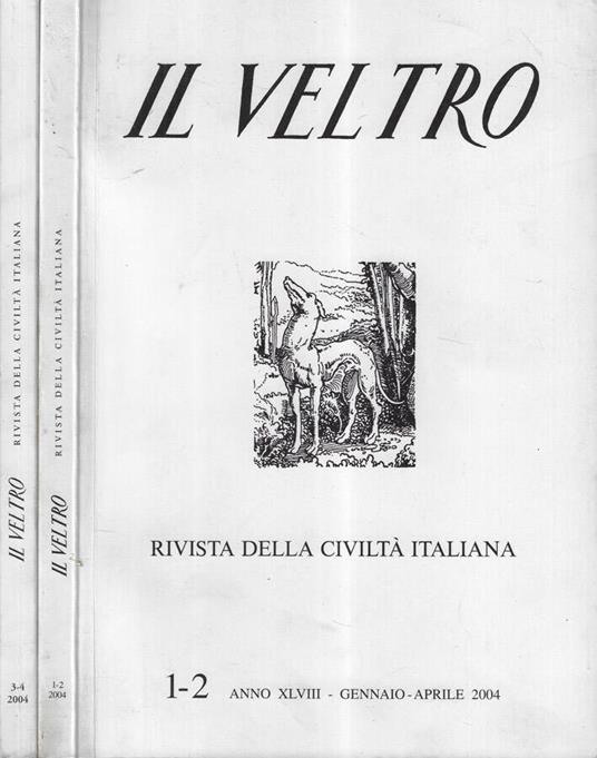 Il veltro anno 2004 n. 1-2, 3-4 - copertina