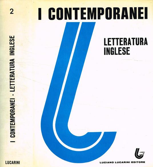 I contemporanei. Letteratura inglese vol.II - copertina