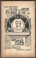 Lo stato e le opere pubbliche in Roma antica