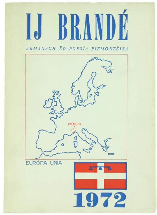 Ij Brandé. Armanach Ëd Poesìa Piemontèisa 1972 - copertina