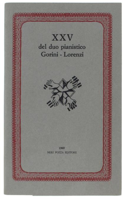 Xxv Del Duo Pianistico Gorini - Lorenzi - copertina