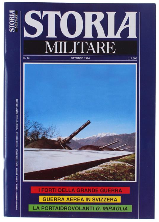 Storia Militare N. 13 - Ottobre 1994 - copertina