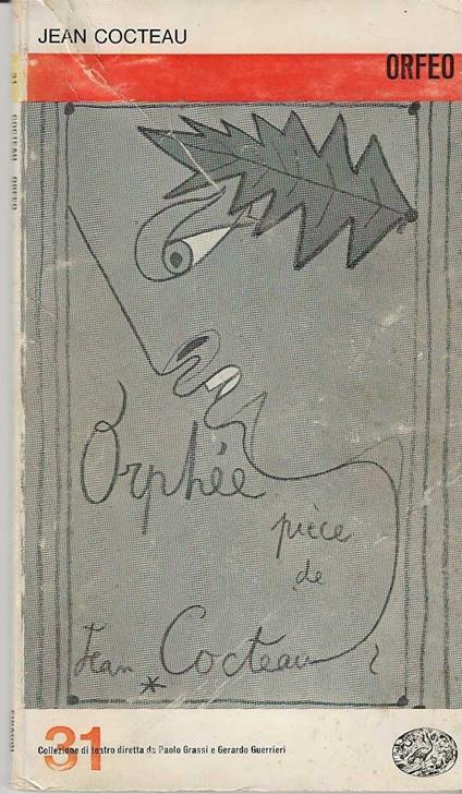 Orfeo - Jean Cocteau - copertina